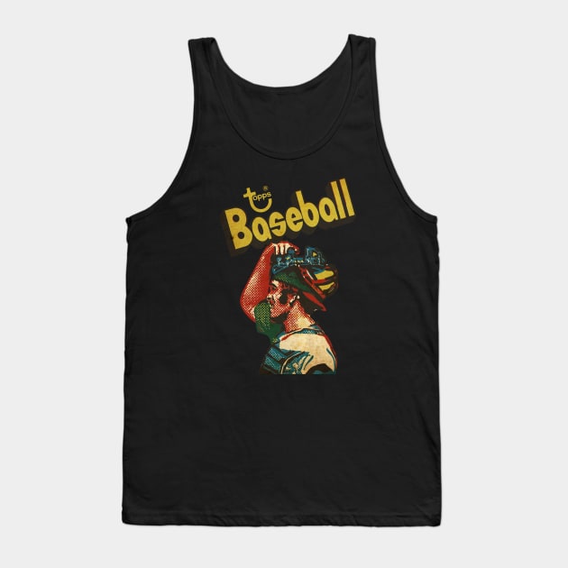 VINTAGE BASEBALL - BASEBALL TOPPS 1985 Tank Top by kedaiadon